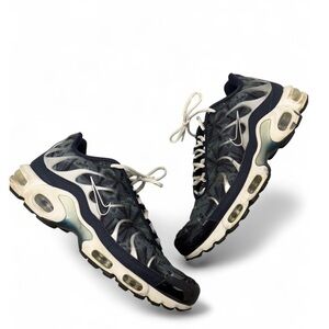 Nike Air Max Plus Navy Palm Trees Men's Sz 12 Athletic Sneakers Shoes CI2301-400
